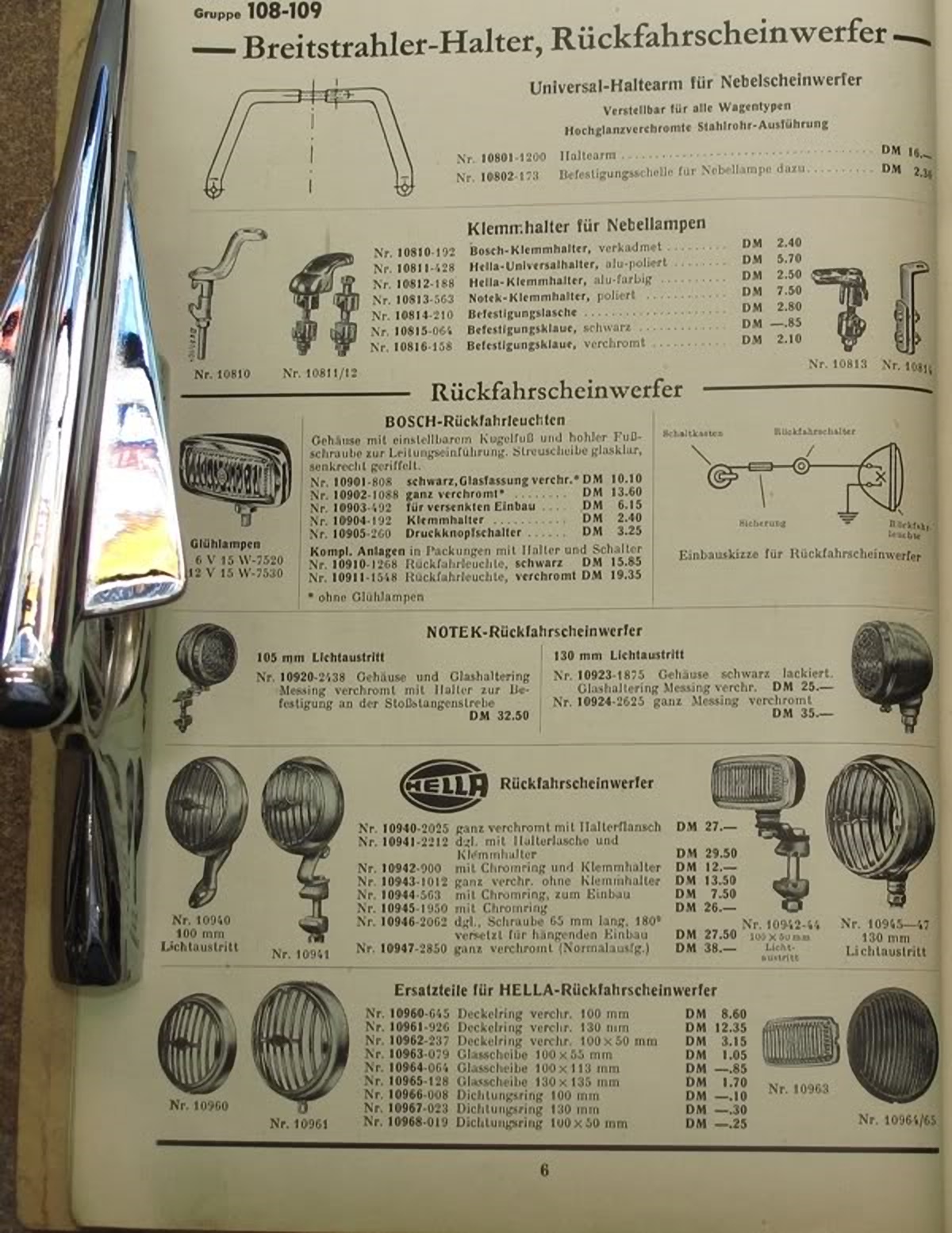 1952 catalog showing the variety of reverse lamps available at that time.jpg, 502.57 kb, 1200 x 1554